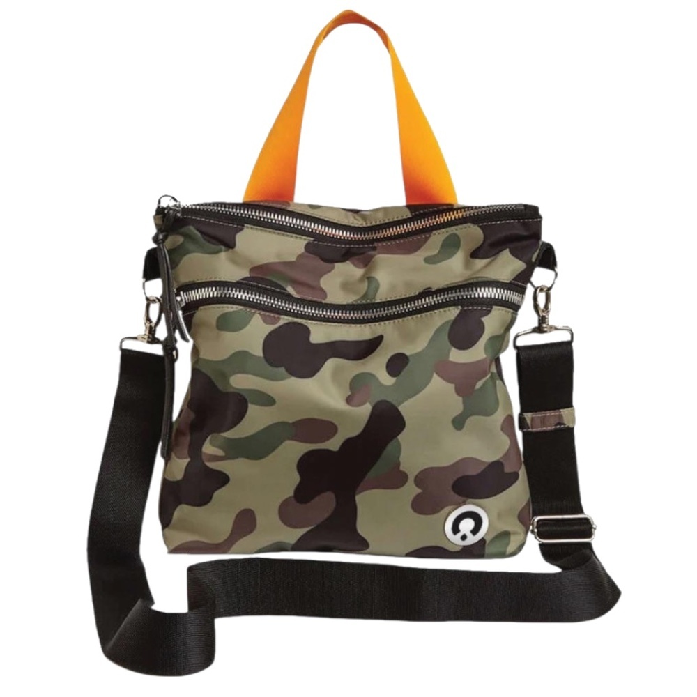 One Blood Challenges Camo Neoprene Messenger/ Crossbody Bag
